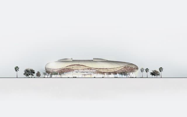 Ship Shaped Convention Hall Design