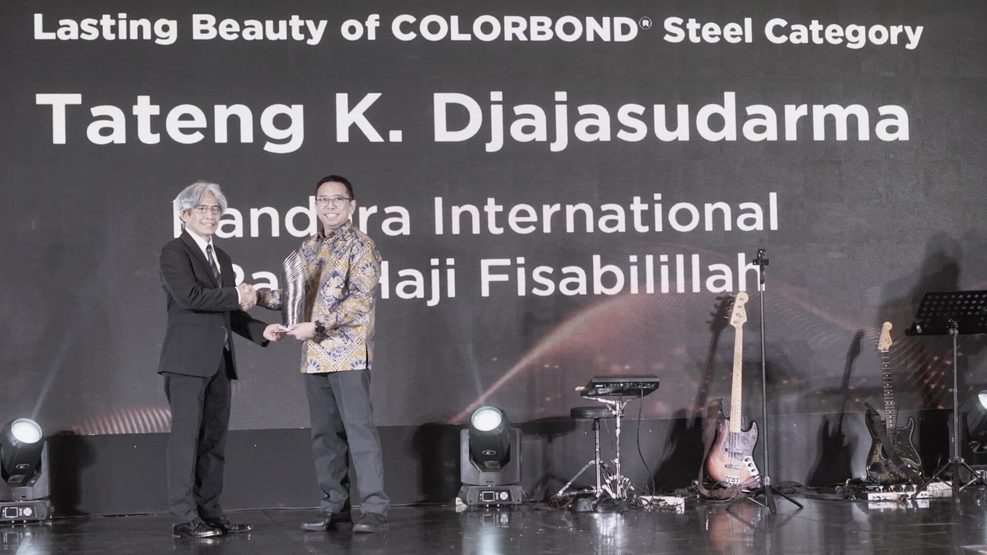 PT. Wiratman and Architect Director Tateng K. Djajasudarma Shine at the 2024 Steel Architecture Awards